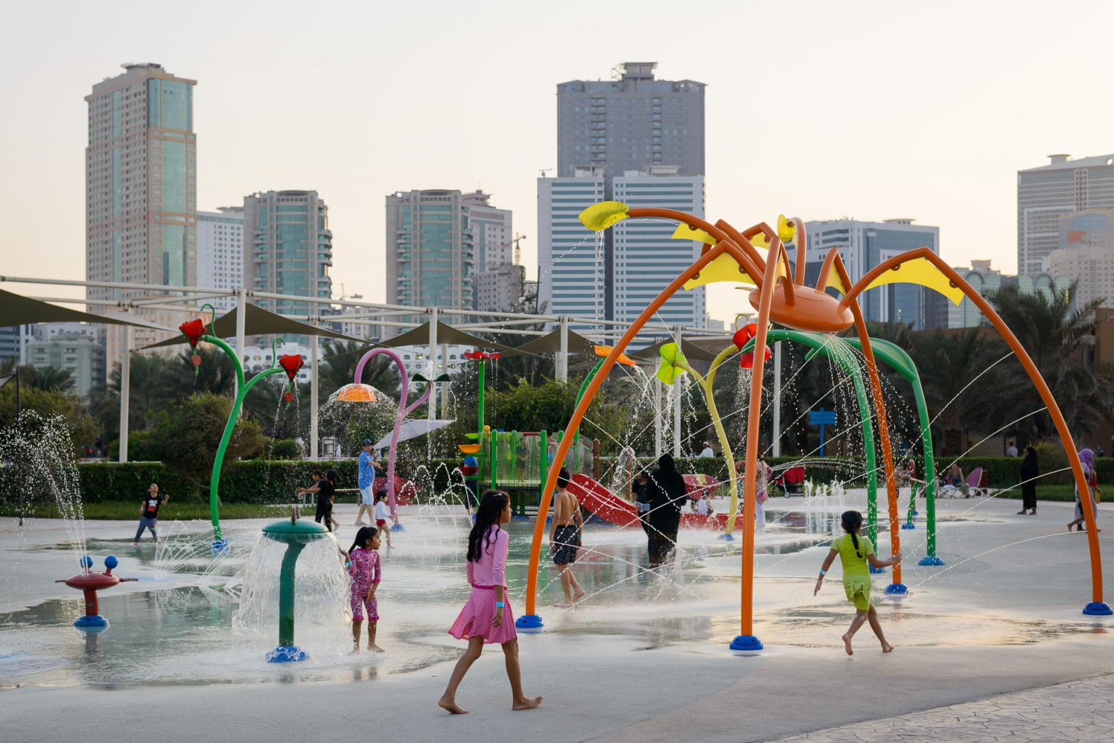 Vortex Aquatic Structure - Al Majaz Waterfront Project