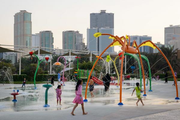 Vortex Aquatic Structure - Al Majaz Waterfront Project