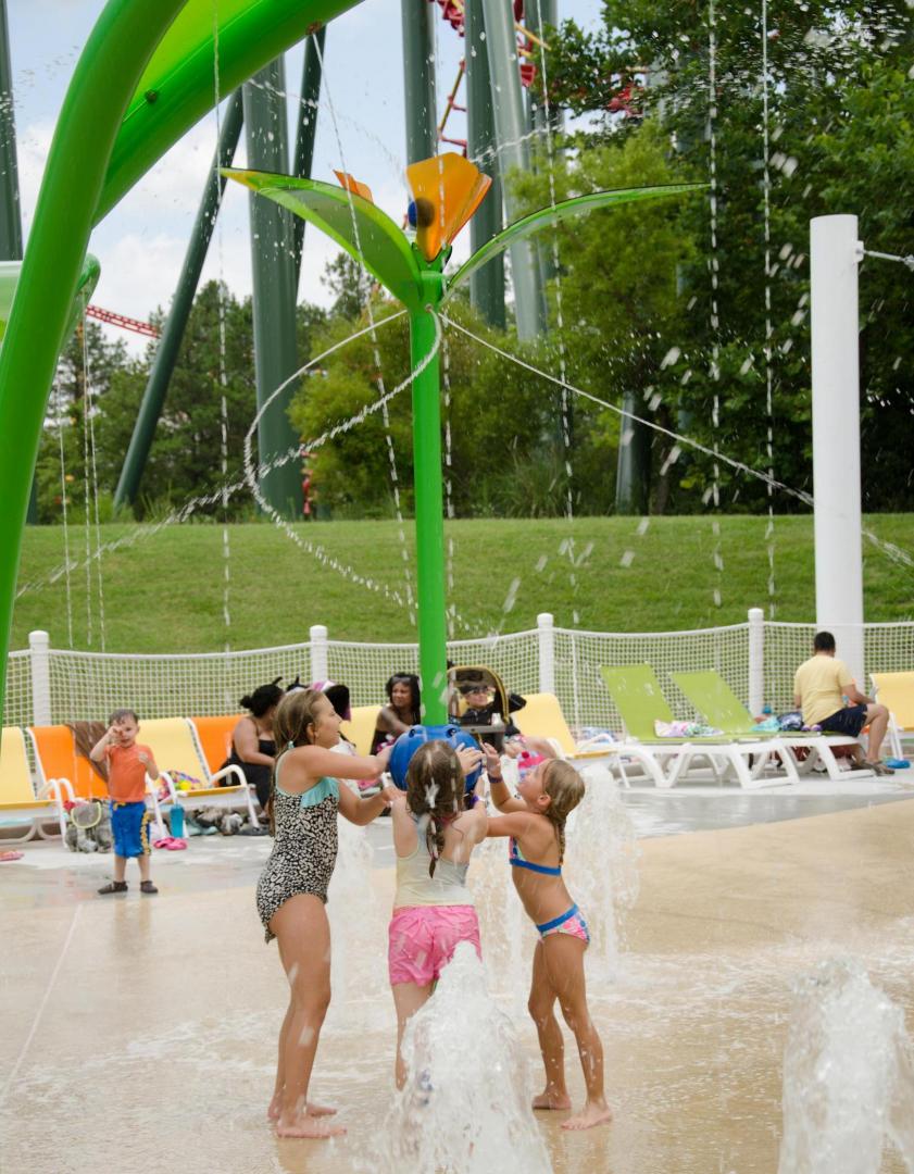 Splash Island Kings Dominion Vortex