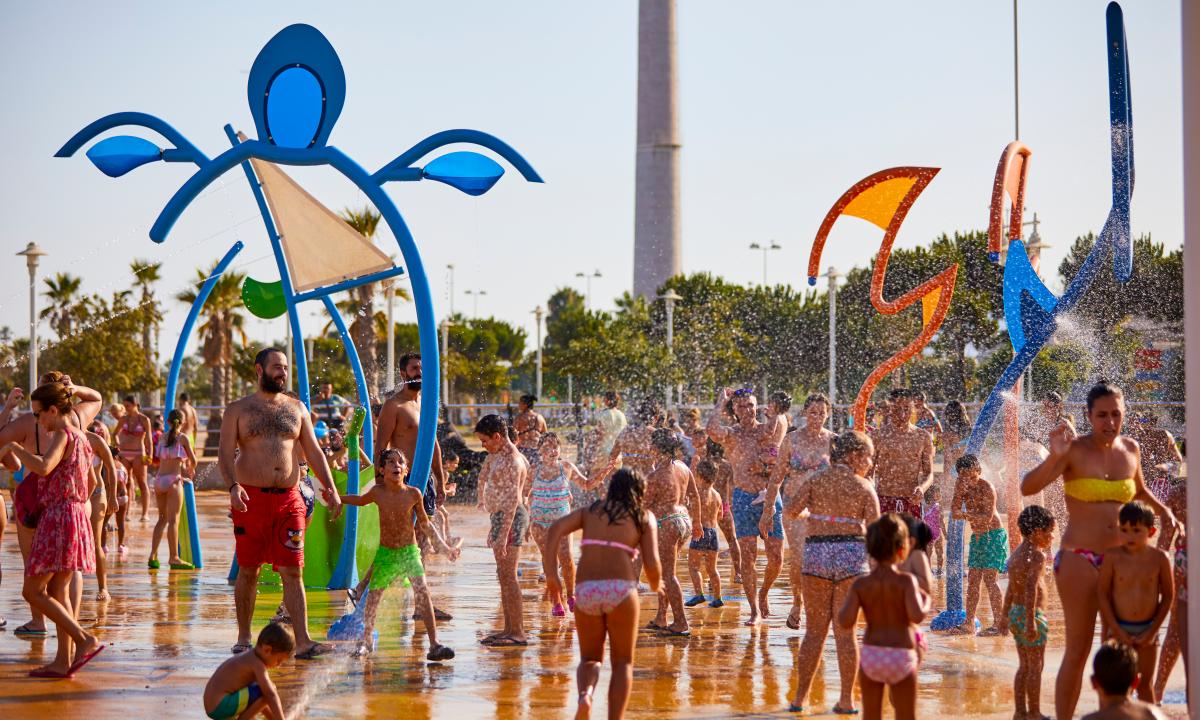 Vortex Aquatic Structure - Paseo Maritimo Antonio Banderas Project