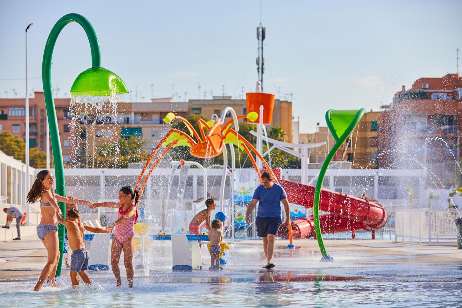 Vortex Aquatic Structure - Piscina Municipal de Verano Project