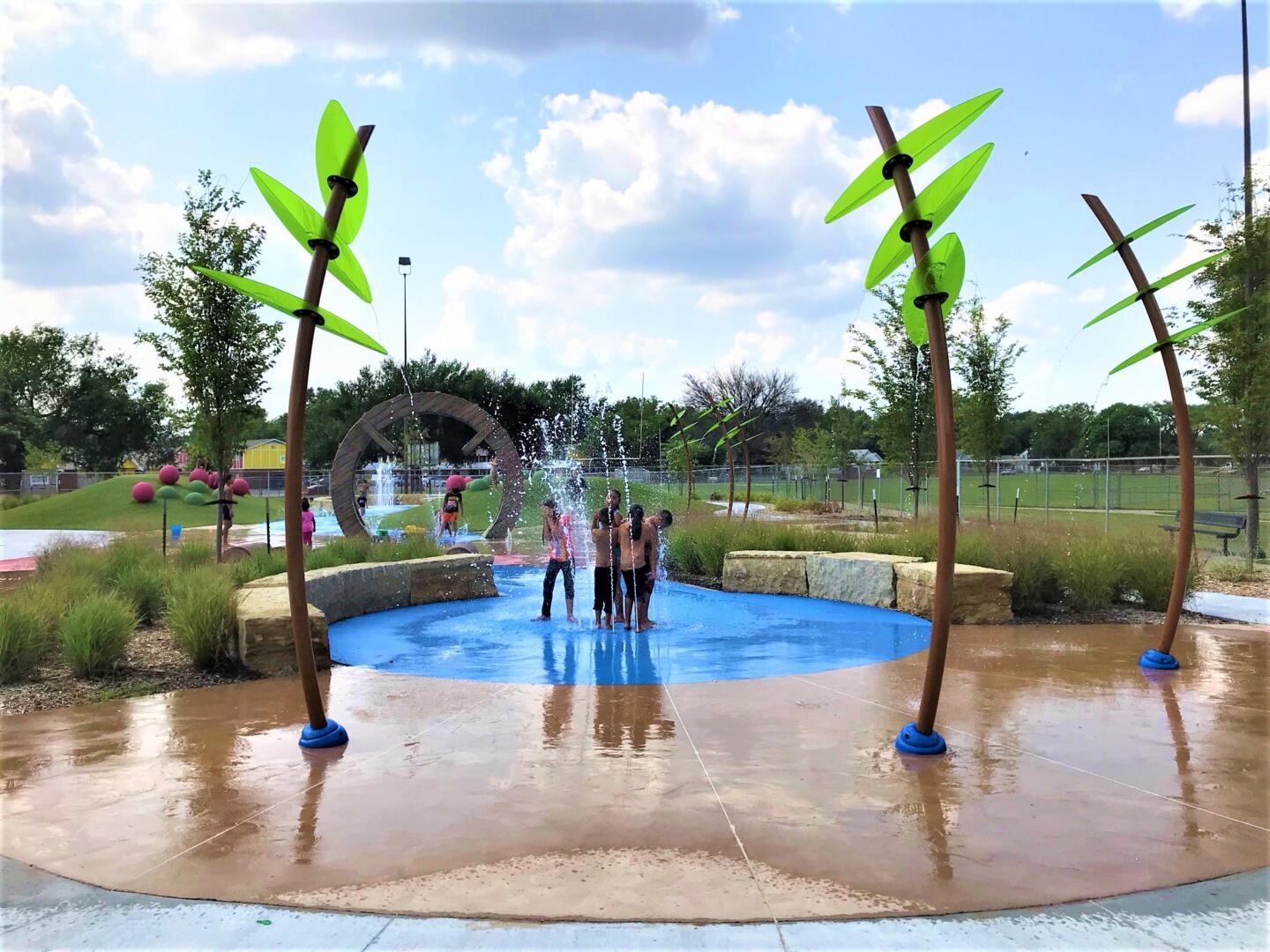 Dream Designs Award 2022 Linwood Park Spray Ground, Wichita, Kansas