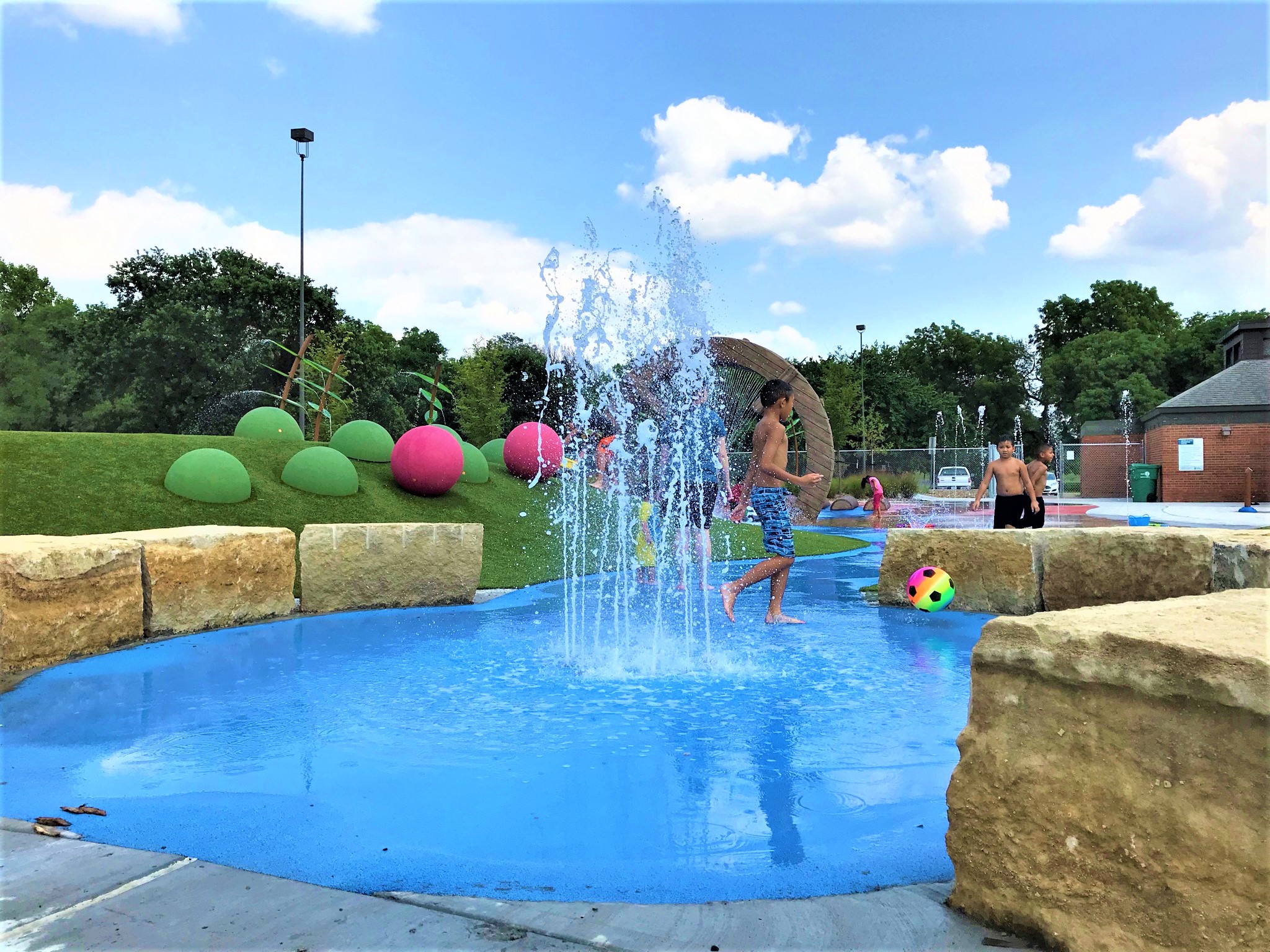Dream Designs Award 2022 Linwood Park Spray Ground, Wichita, Kansas