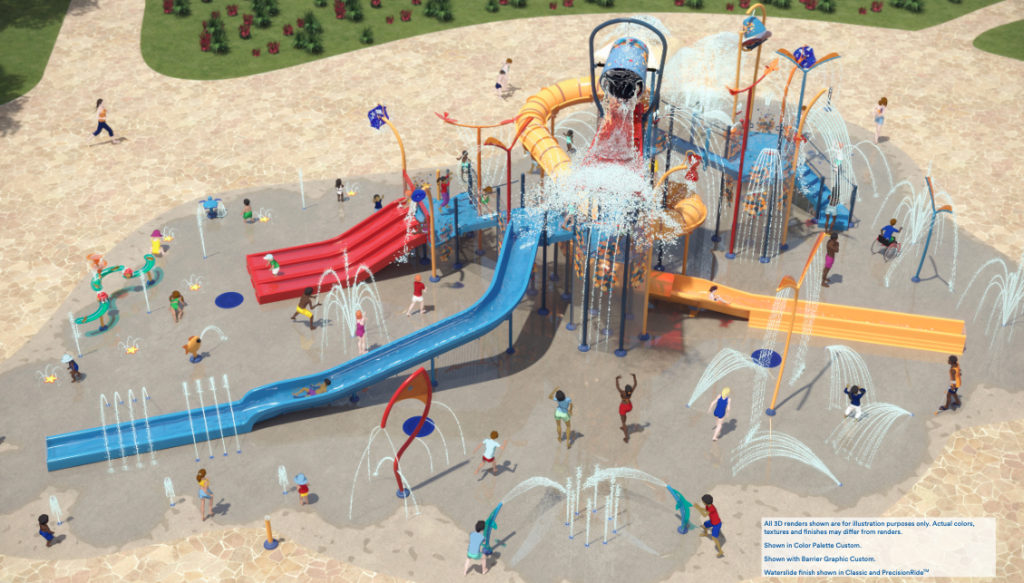 Largest Splashpad in Michigan coming to Southfield - Vortex