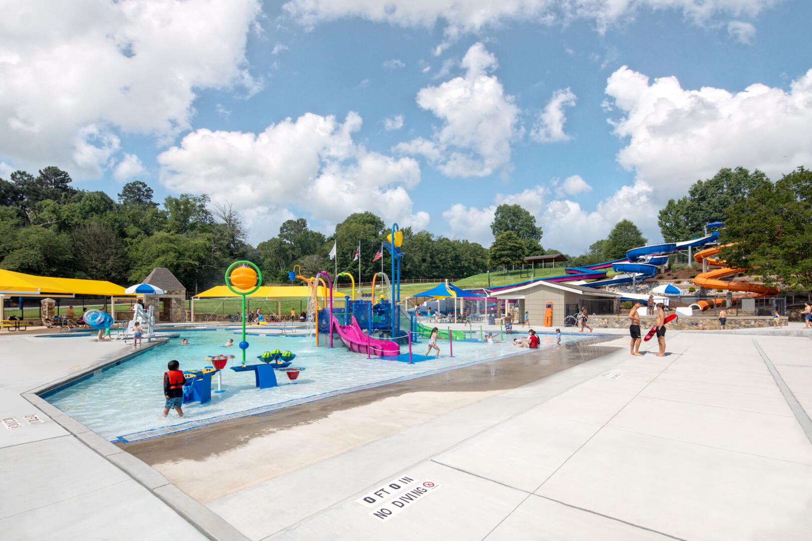 City Lake Aquatic Center overview